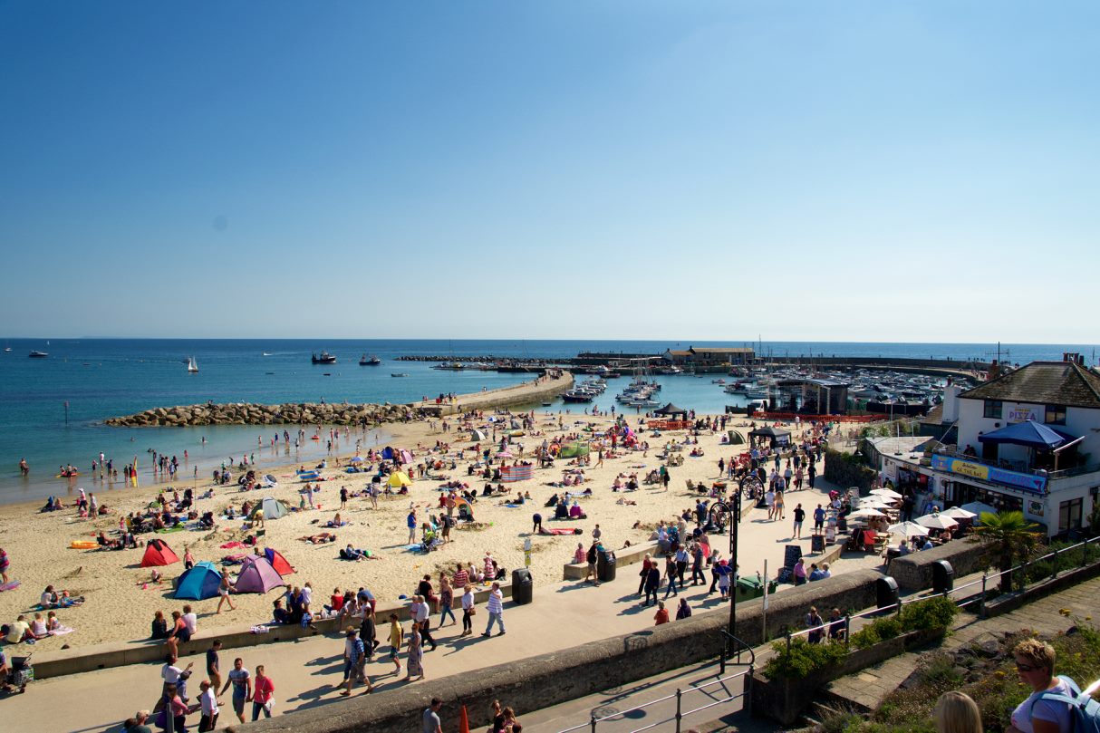 Lyme beach